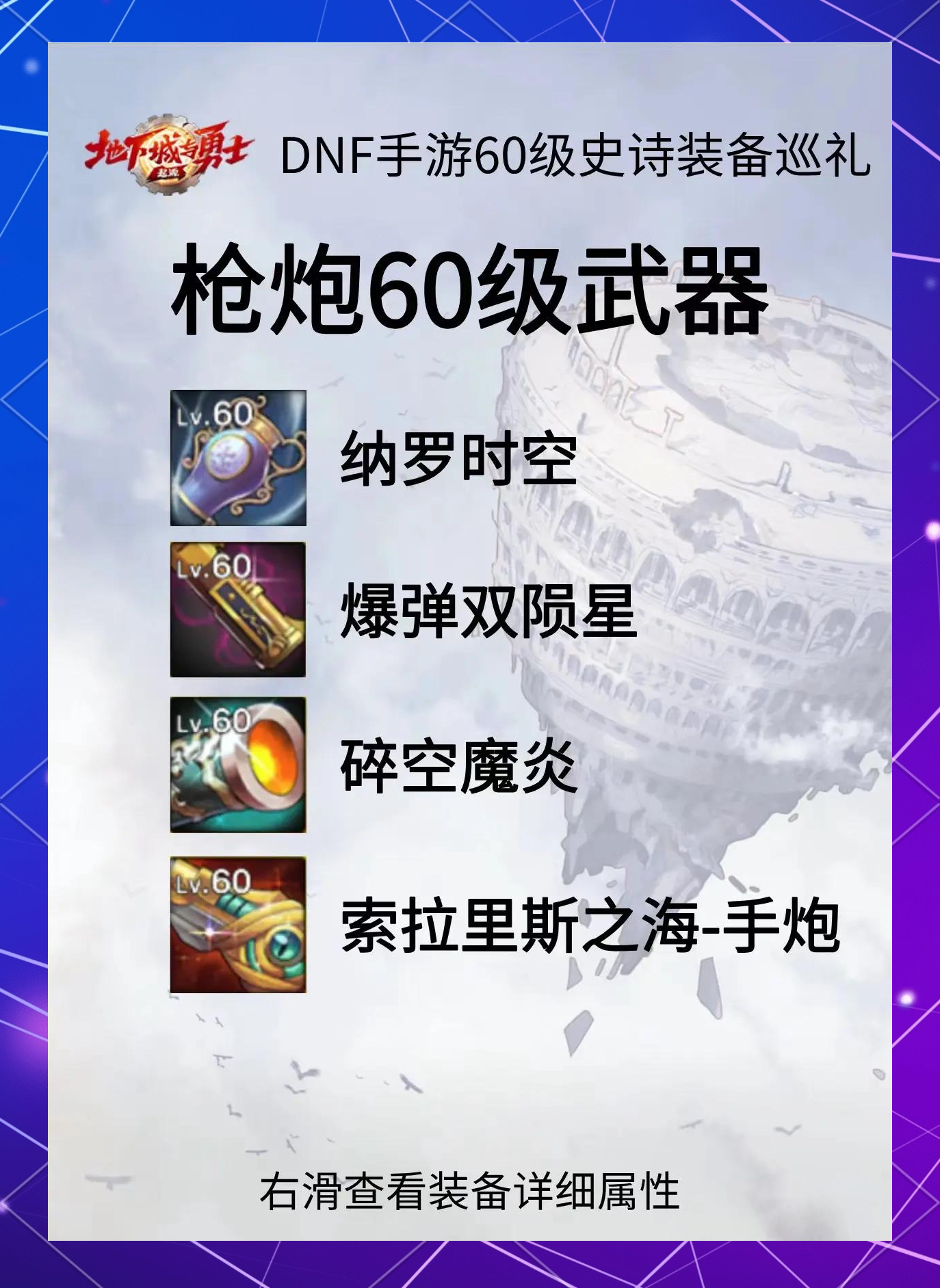 DNF65SS武器大全，全面解析与选择指南-第3张图片
