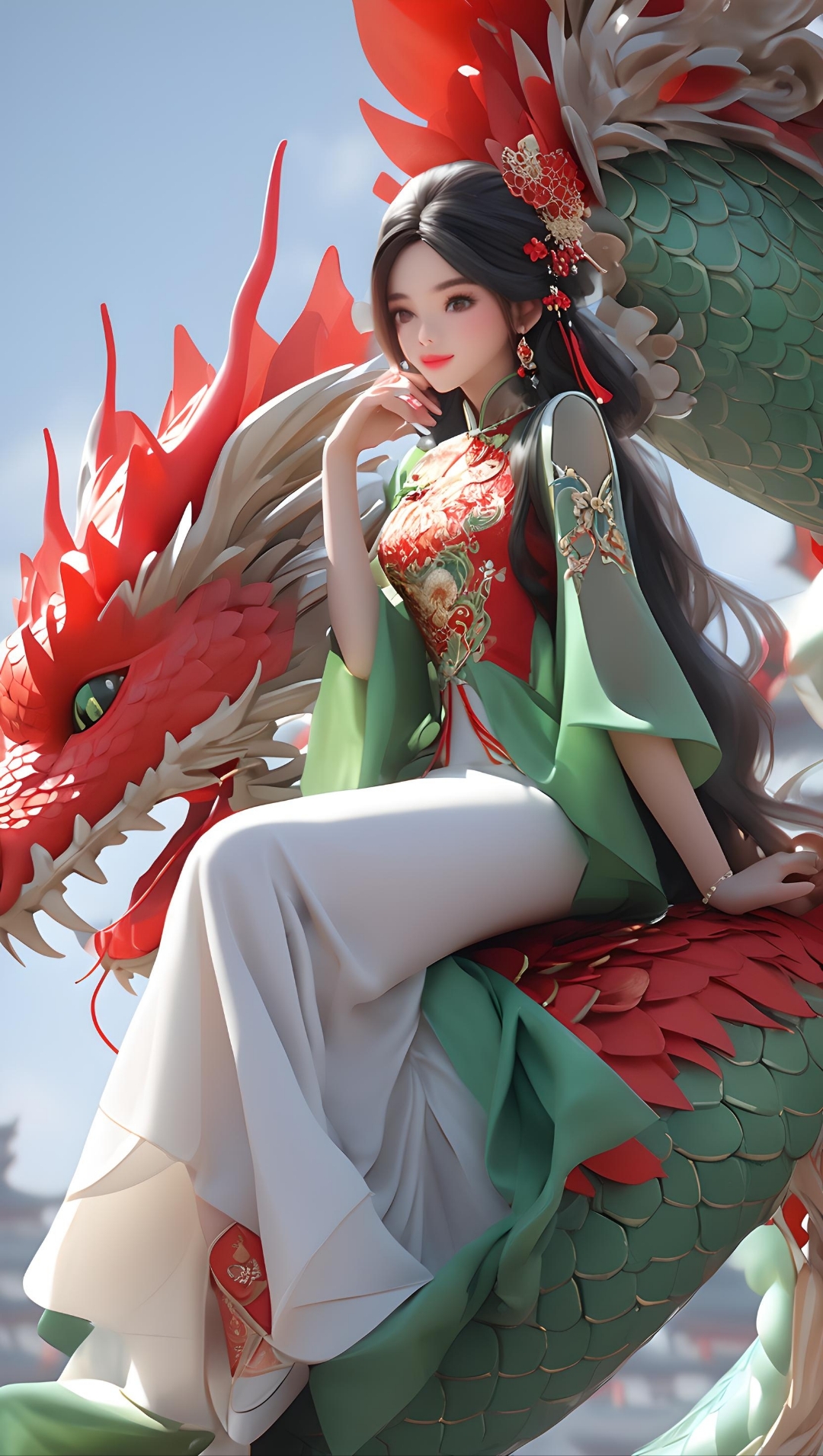 龙女新皮肤龙女新皮肤，璀璨之下的华丽蜕变-第2张图片